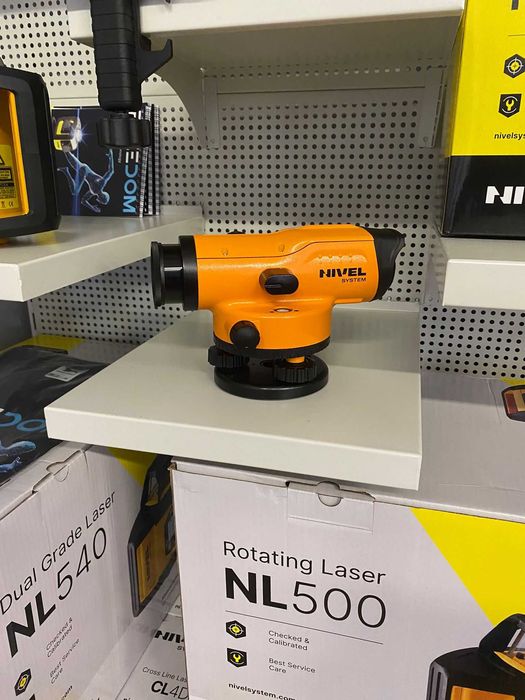 Niwelator Optyczny N32x Nivel System Łata Statyw Laser Optyk