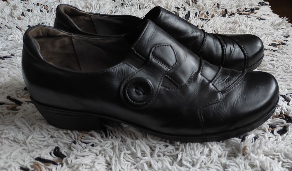 Damskie buty ,,Gabor" skórzane+klapki/38