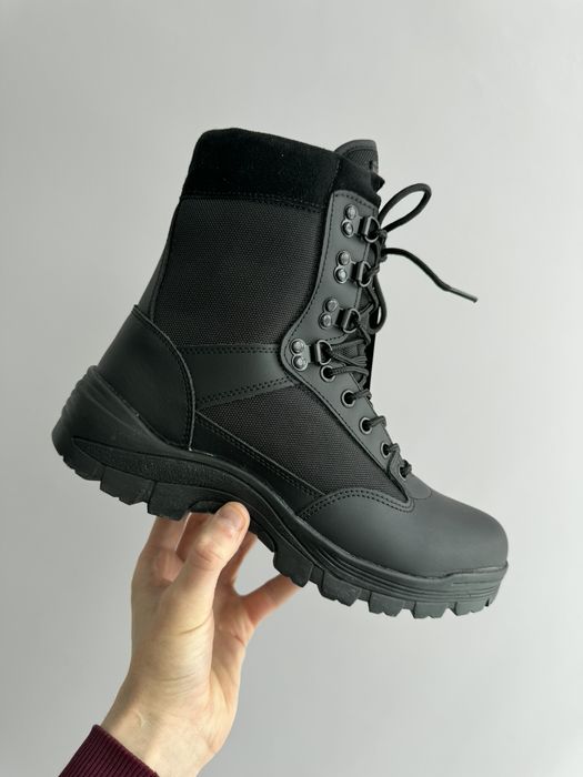 Mil Tec Swat Берці Черевики Оригінал Нові Тактичні Шкіряні Утеплені
