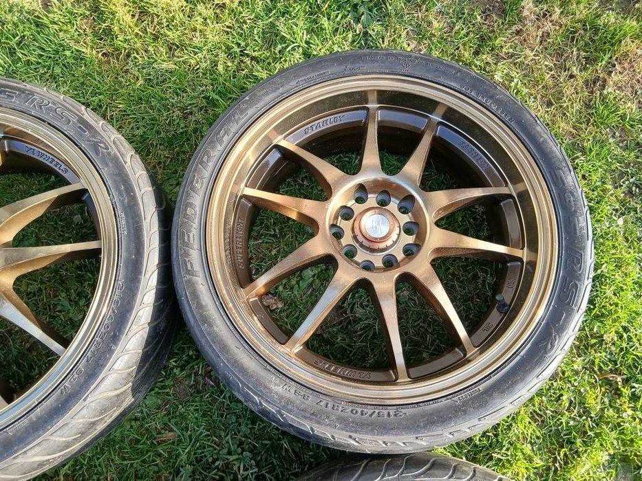 Felgi 17" SUPERLIGHT 5x114.3 5x100 JDM Japan Racing Enkei Rays WORK