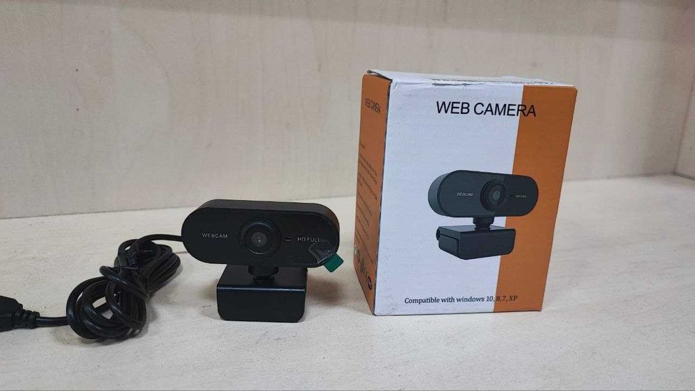Веб-камера USB FullHD eMastiff 1080P Webcam Mini з мікрофоном Free Driver (HDWebP)