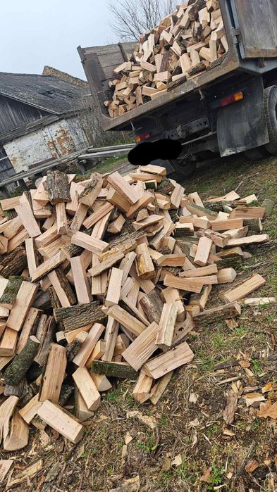 Дрова сосна/дуб (метровки/рубані)