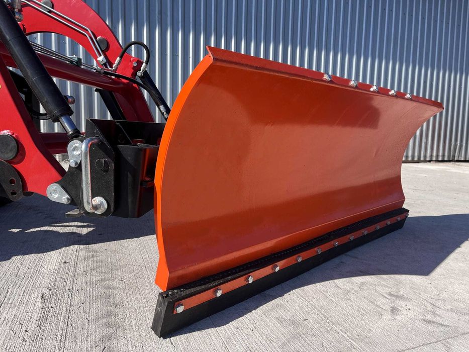 Pług do śniegu prosty lemiesz odśnieżny na tuz płytę czołową sterowany