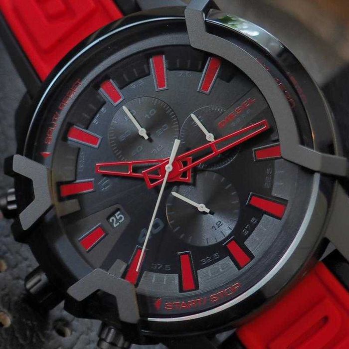 Чоловічий годинник хронограф Diesel Griffed DZ4530, оригінал