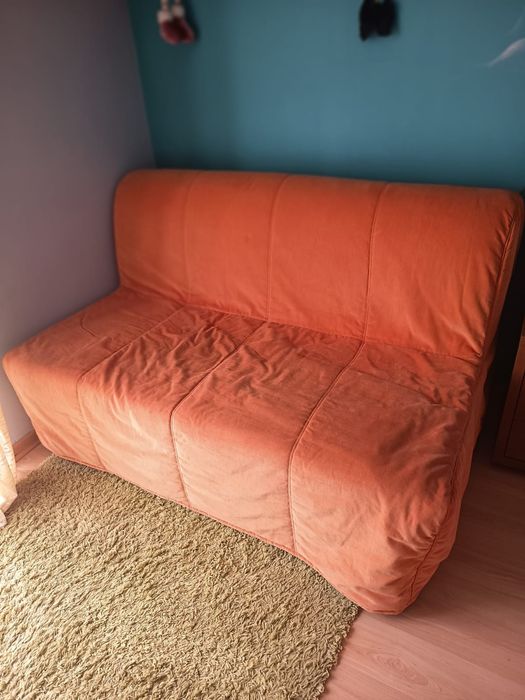 Sofá cama com cobertura abrir e fechar