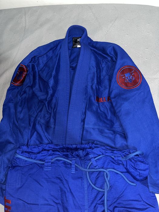 KIMONO Bull fight azul / faixa branca