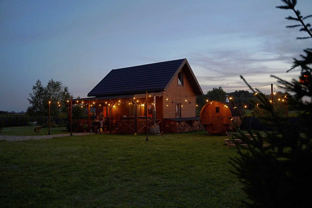 "U Sowy" domek w Kozikach - sauna, balia mazurska na wyłączność!