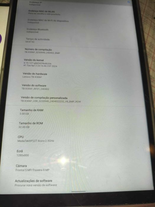 Lenovo Tab M10 HD 32GB Como Nova