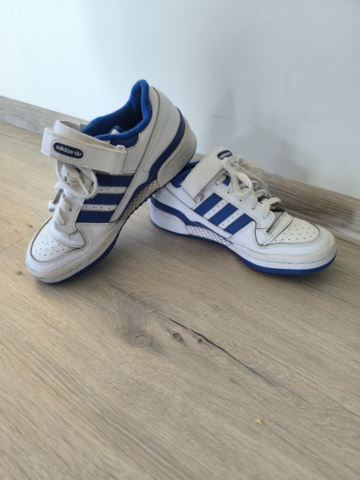 Adidas forum low niebieskie r.36