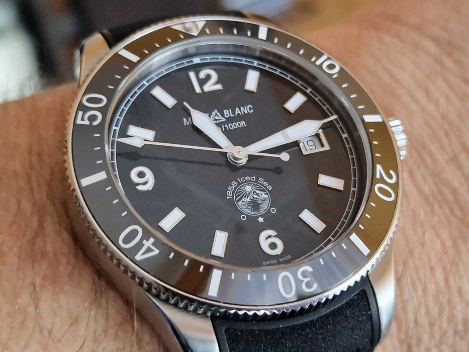 Nowy zegarek Montblanc 1858 Iced Sea Automatic Date