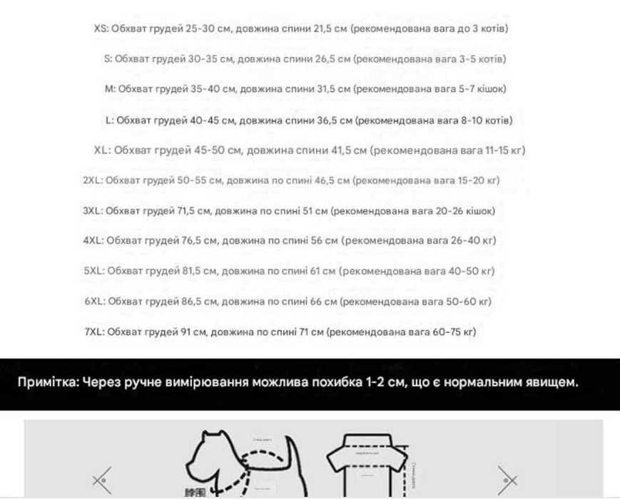 Дощовик для маленьких та великих собак