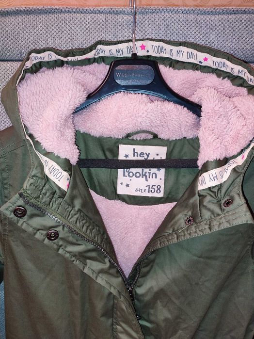 Парка демісезонна на дівчинку р-р 158