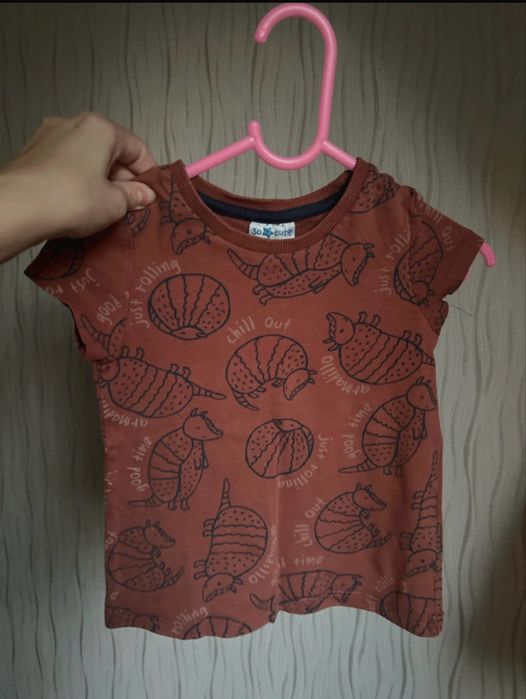 T-shirt dla chłopca 86 zwierzątka