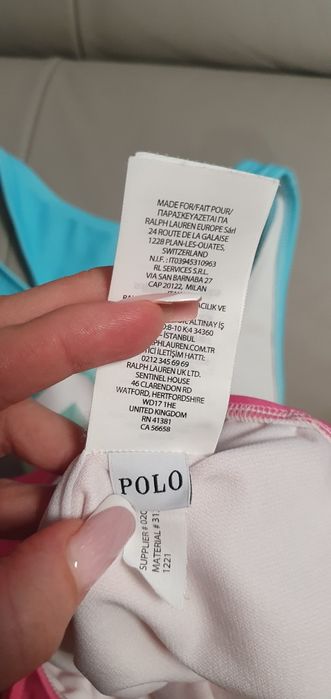 Stroj kapielowy Ralph Lauren nowy 140