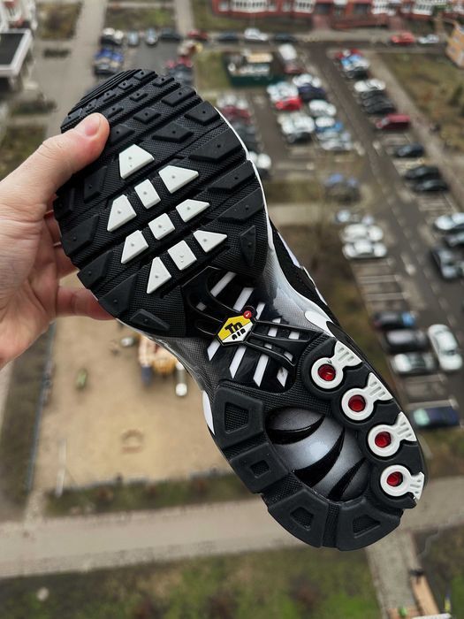Мужские кроссовки Nike Air Max Plus Tn 'Black\Silver\White' F1. 40-45