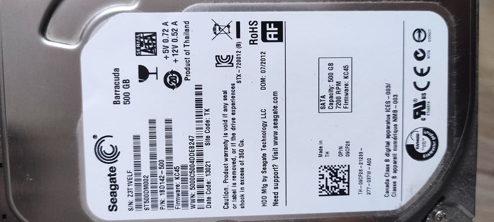 PC AMD Phenon II 3,2 GHz RAM 4 GB Seagate 500 GB