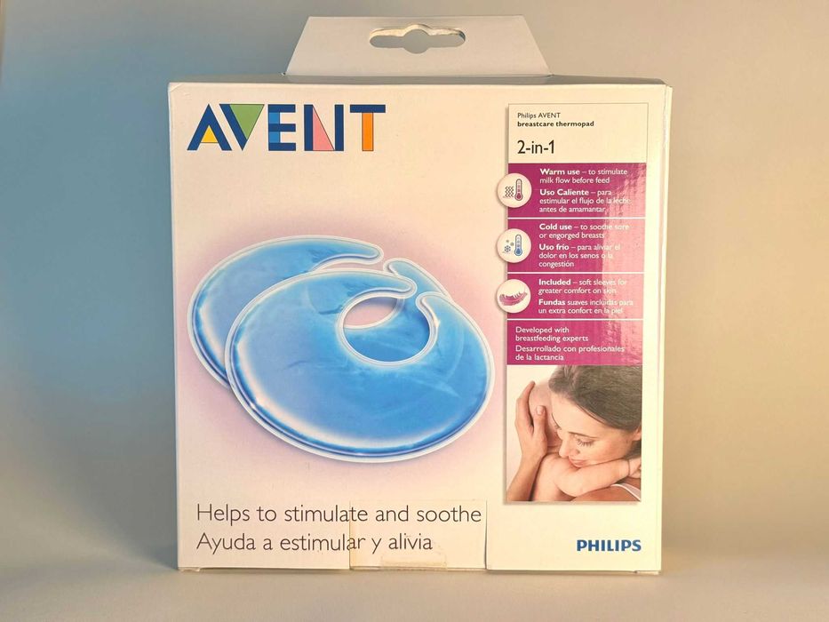PHILIPS AVENT Discos térmicos para estimular o fluxo de leite antes da amamentação