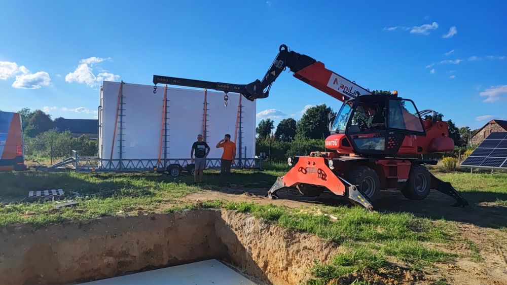 Wynajem dźwigu/ładowarki teleskopowej z operatorem-od 180 zł