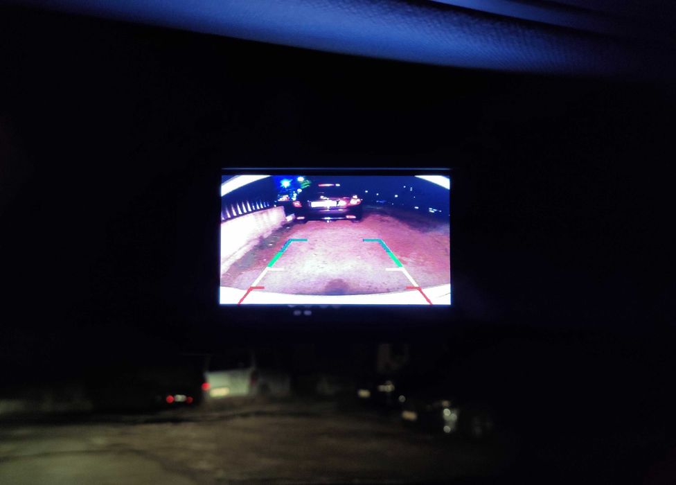 Установка Зеркало с экраном монитором КОМПЛЕКТ камера задня Широкий уг