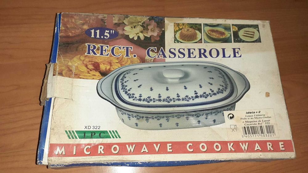 Caçarola antiga retangular NOVO