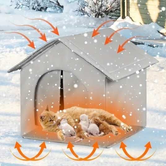 Термобудинок будка для котів собак