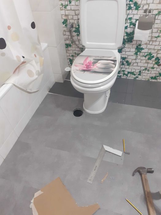 Aplicador piso flutuante e pavimento vinilico