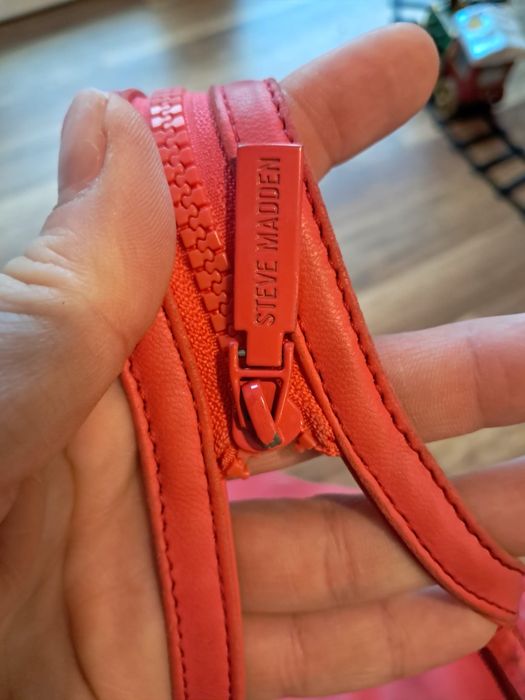 Steve Madden Plecak różowy pikowany na ramię torebka