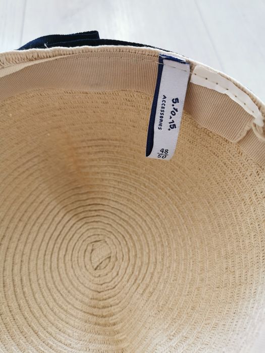 Czapka kapelusz kocie uszka r. 48/50 (5.10.15)