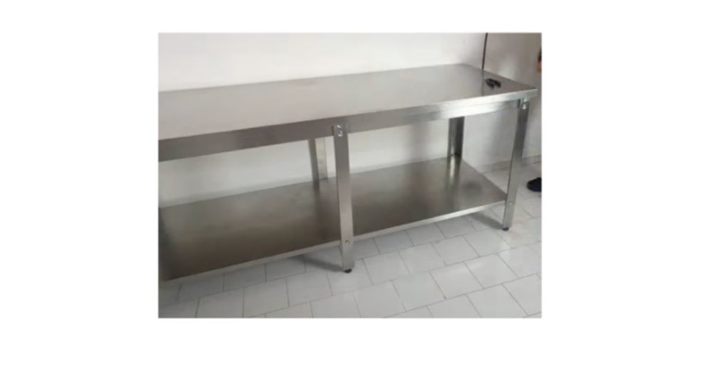 Mesa Bancada Inox