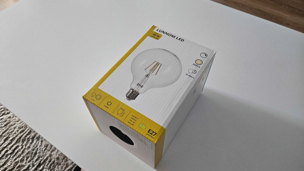 Żarówka LED E27 470lm IKEA LUNNOM