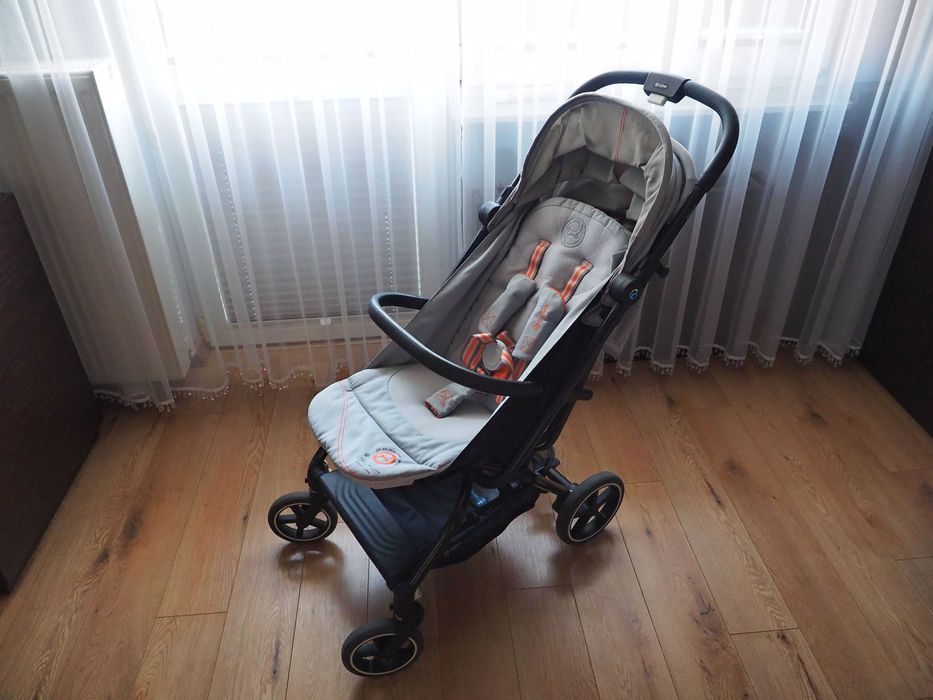 Wózek spacerówka Cybex Eezy S+2 szary jak nowy kompaktowy do samolotu