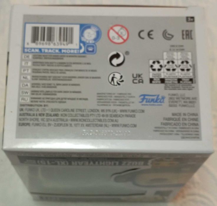 funko pop lightyear 1211 buzz lightyear (xl-15) with sox