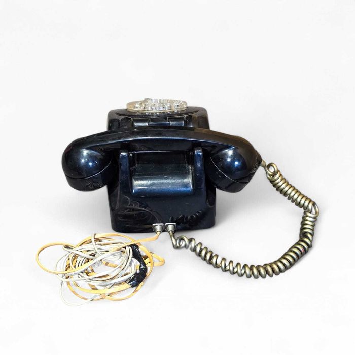 Telefone Vintage Disco Rotativo – Anos 70/80 – Clássico Retro
