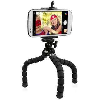 Tripé suporte maleável - para telemóvel e câmaras de filmar fotografar