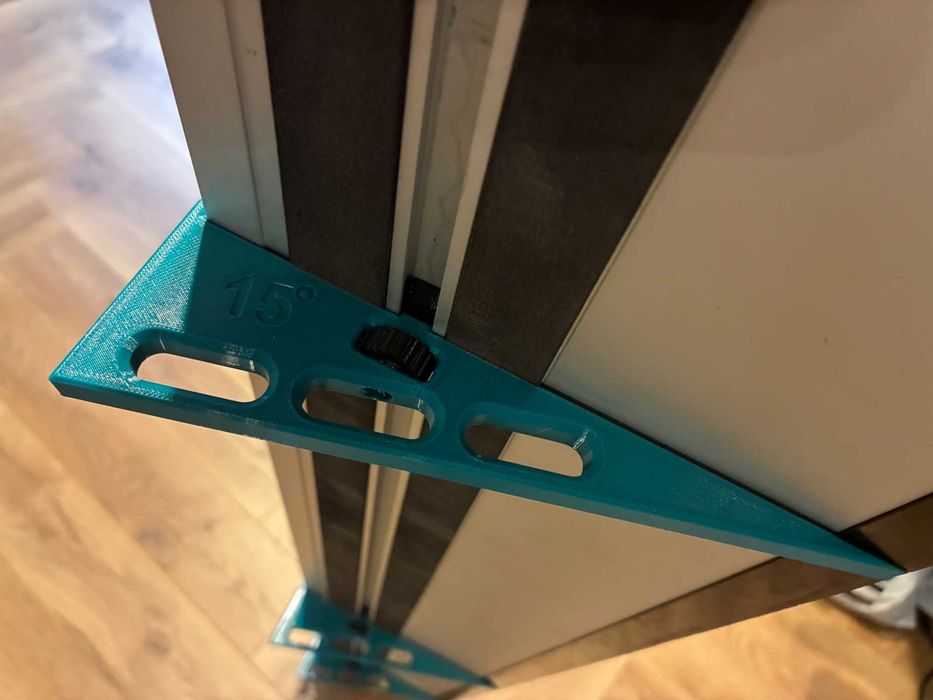 Kliny 15° do szyny Makita i Festool – kąt cięcia 60° | zestaw 4 sztuk