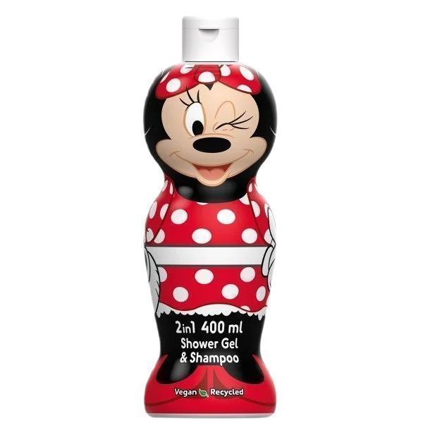 Air-Val Minnie Mouse żel pod prysznic i szampon 2w1 400ml