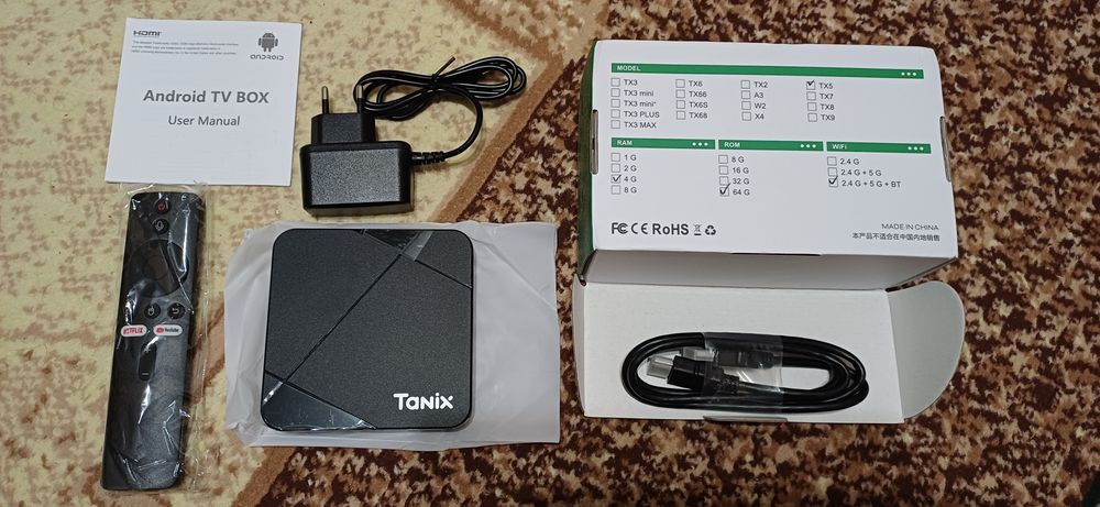 Смарт приставка Tanix TX 5 4/64