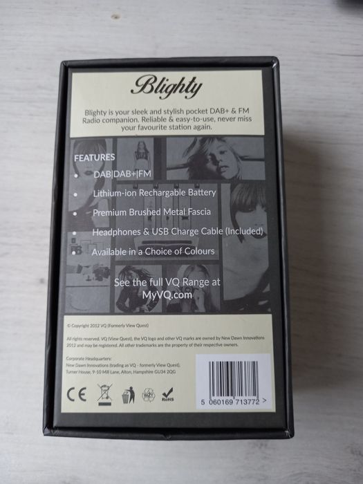 Кишеньковий радіоприймач Blighty