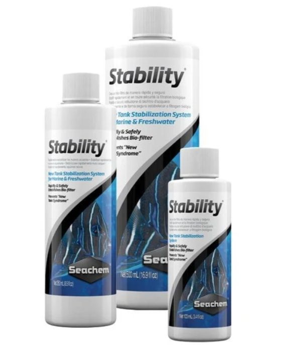 Stability seachem condicionador para aquário