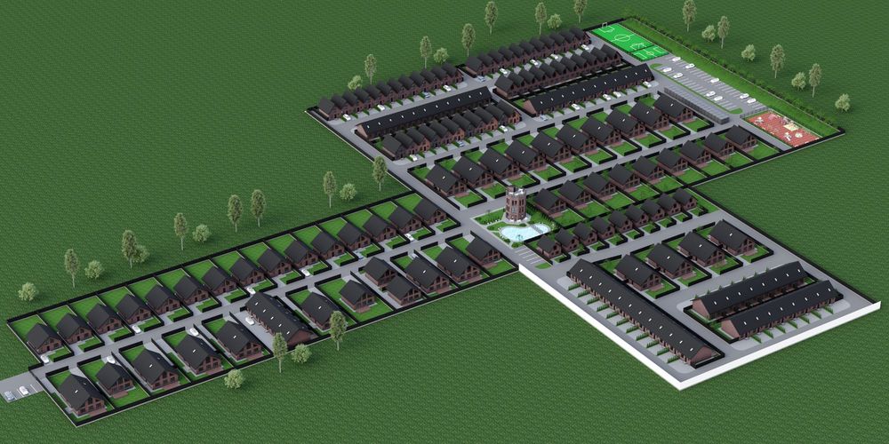 Будинок на 120 м2 КМ "Бельгійське містечко"