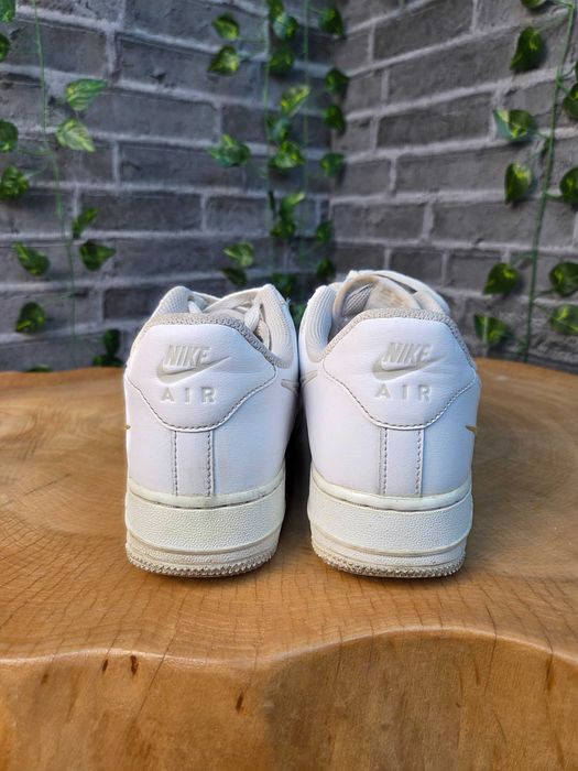 Nike Air Force 1 07 White Light Bone EUR 38.5 AF1 AirForce 1 Air Forcy