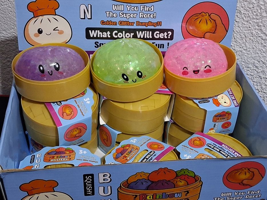 В наявності новинка яка розриває Тік Ток Squishy Dumpling  Булочка пельмень