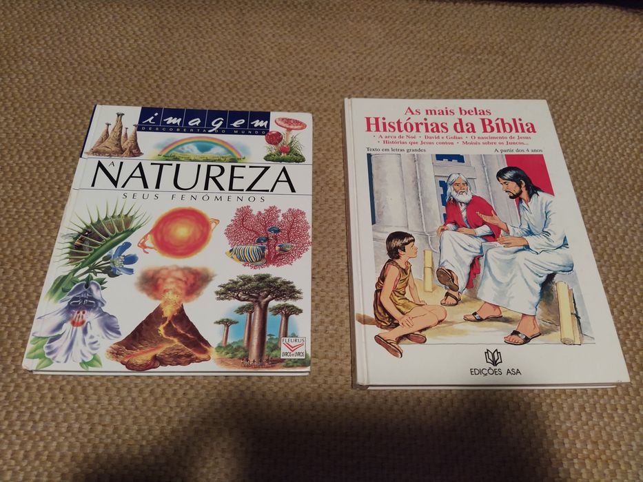 Atlas, enciclopédias e outros livos juvenis