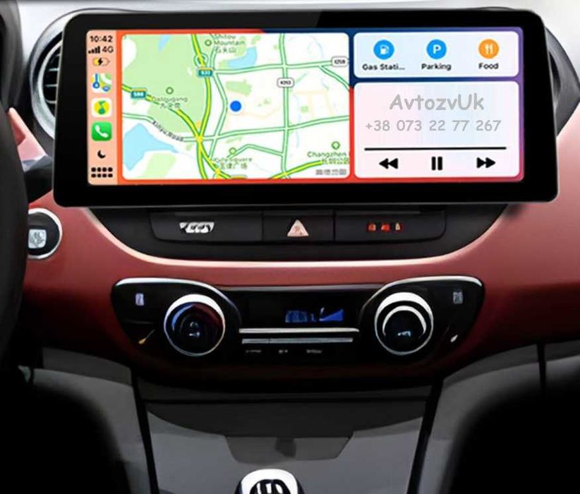 Магнитола I10 I 10 i10 Hyundai I20 I 20 i20 GPS USB CarPlay Android 15