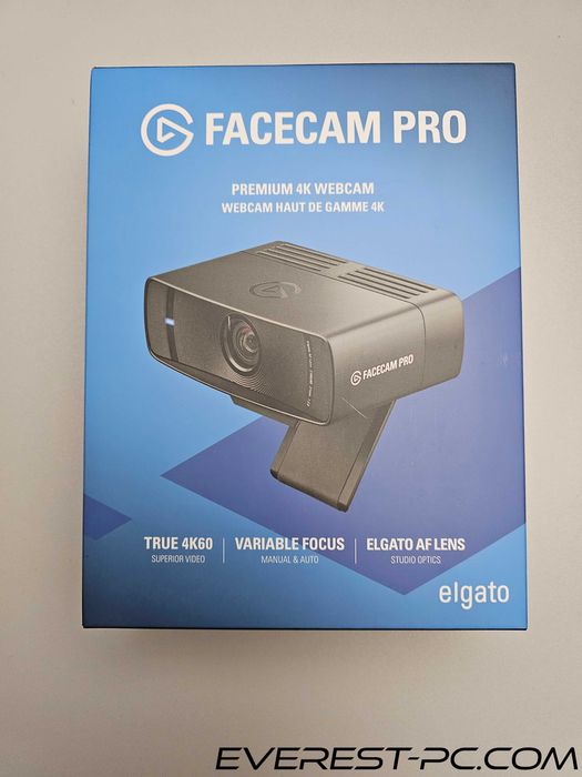 Elgato Facecam Pro 4K60 Ultra HD вебкамера Twitch OBS •Нові•Наявність•