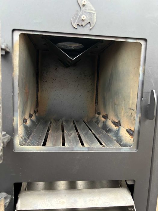 Буржуйка Піч з конвекцією пічка 5мм метал обігрів 40м2 печка Виробник