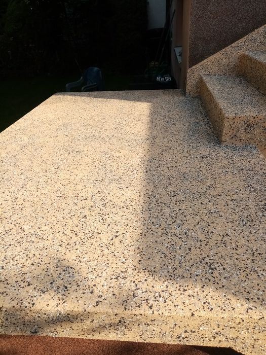 Posadzki żywiczne tarasy balkony  garaże schody  naprawy dachów