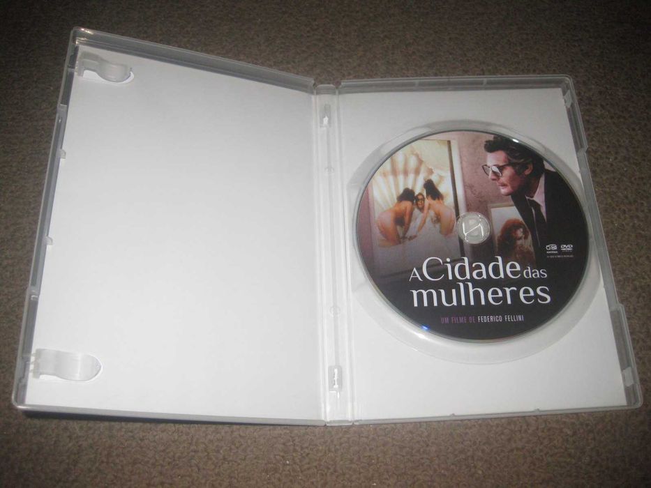 DVD "A Cidade das Mulheres" com Marcello Mastroianni