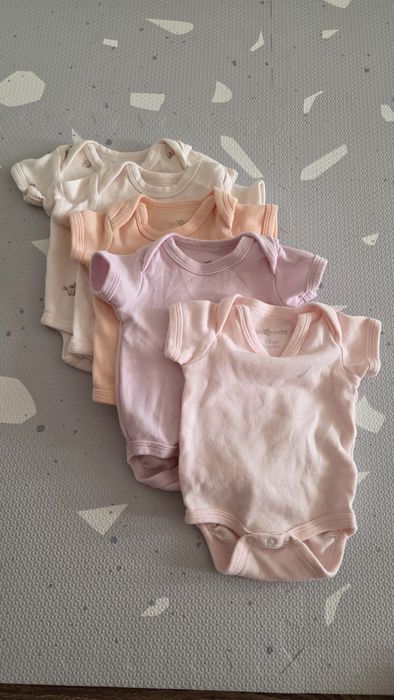 Zestaw 5 body So Cute, rozmiar 62