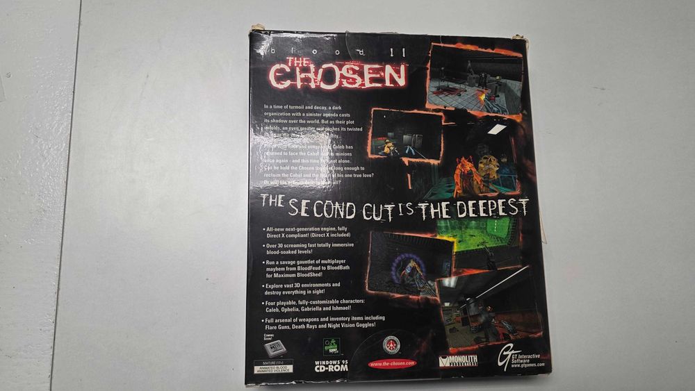 PC Blood 2 the chosen premierowe wydanie big box